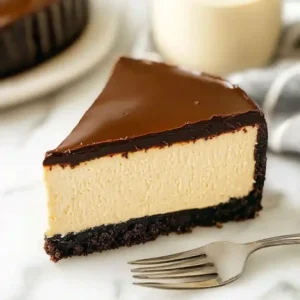 Baileys Cheesecake with Chocolate Ganache