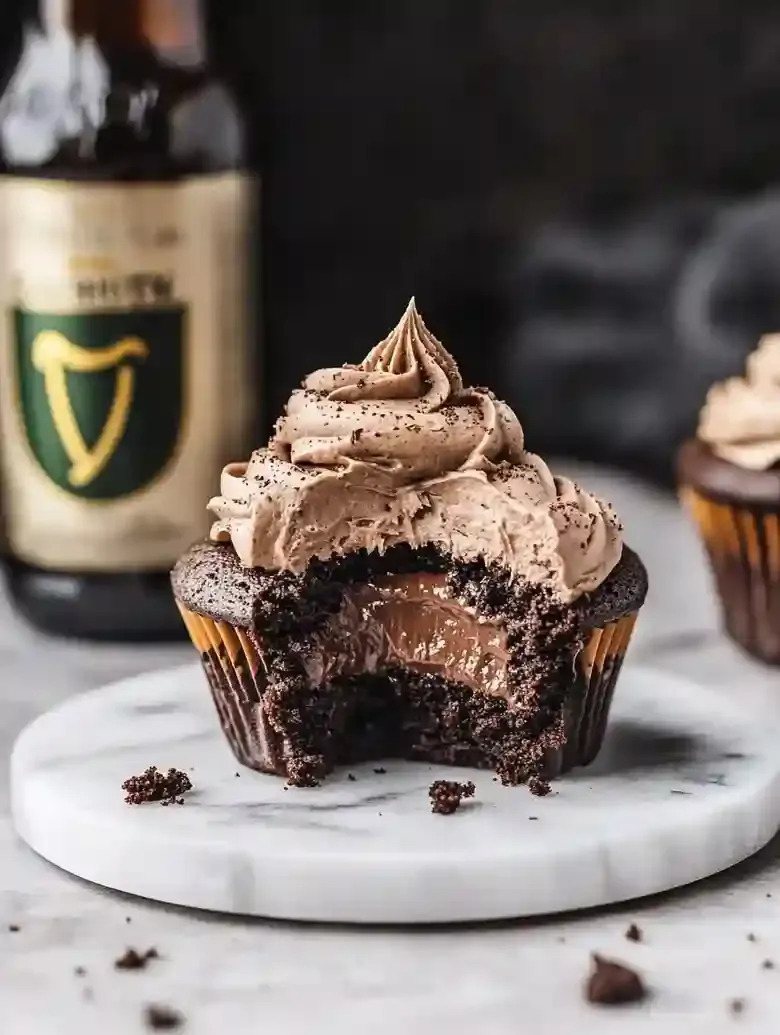 Guinness Chocolate Cupcakes