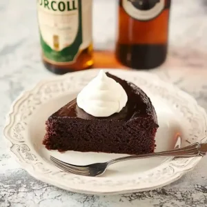 Irish Chocolate Whiskey Cake