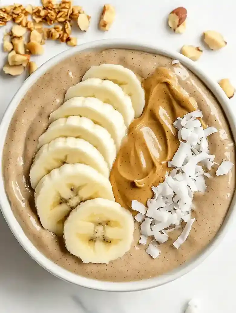 Peanut Butter Banana Smoothie Bowl