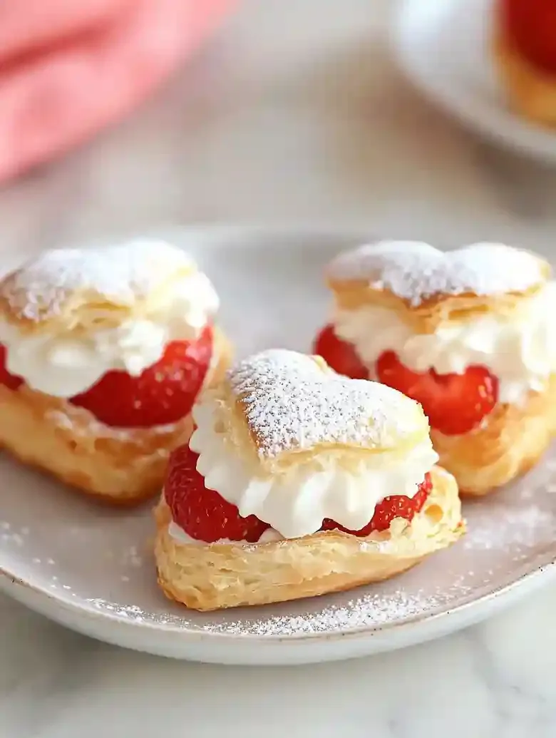 Strawberry Cream Puffs