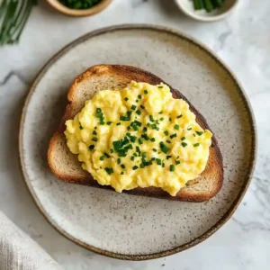 Truffled Scrambled Eggs