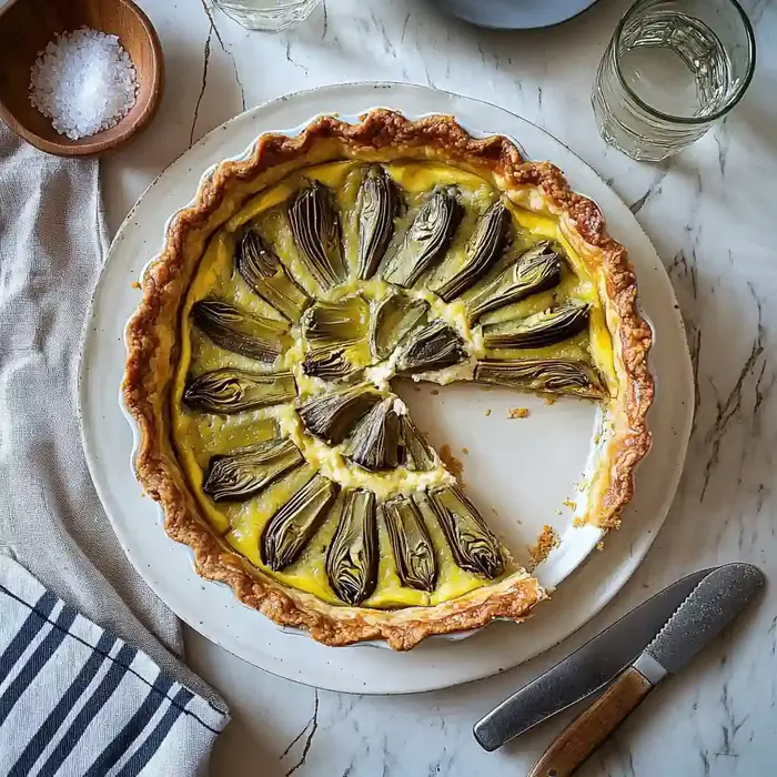 Artichoke and Ricotta Tart