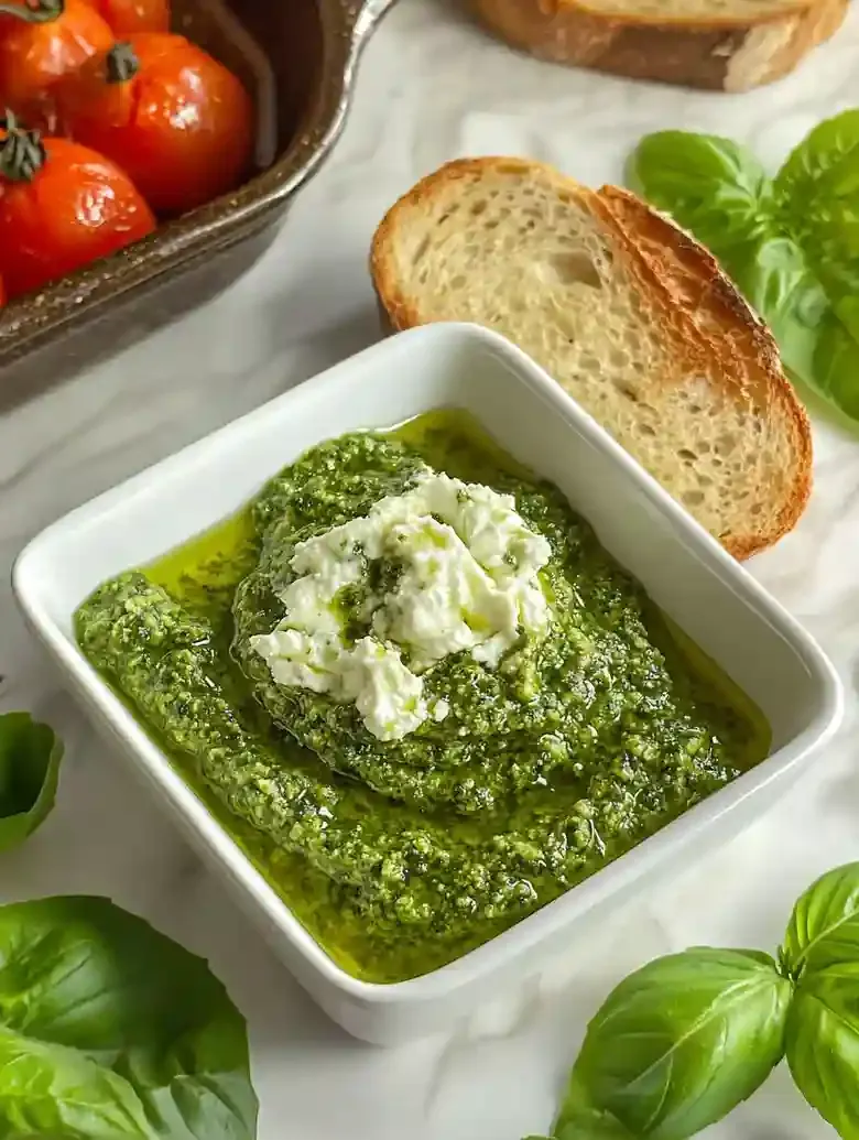 Artichoke Pesto with Spinach