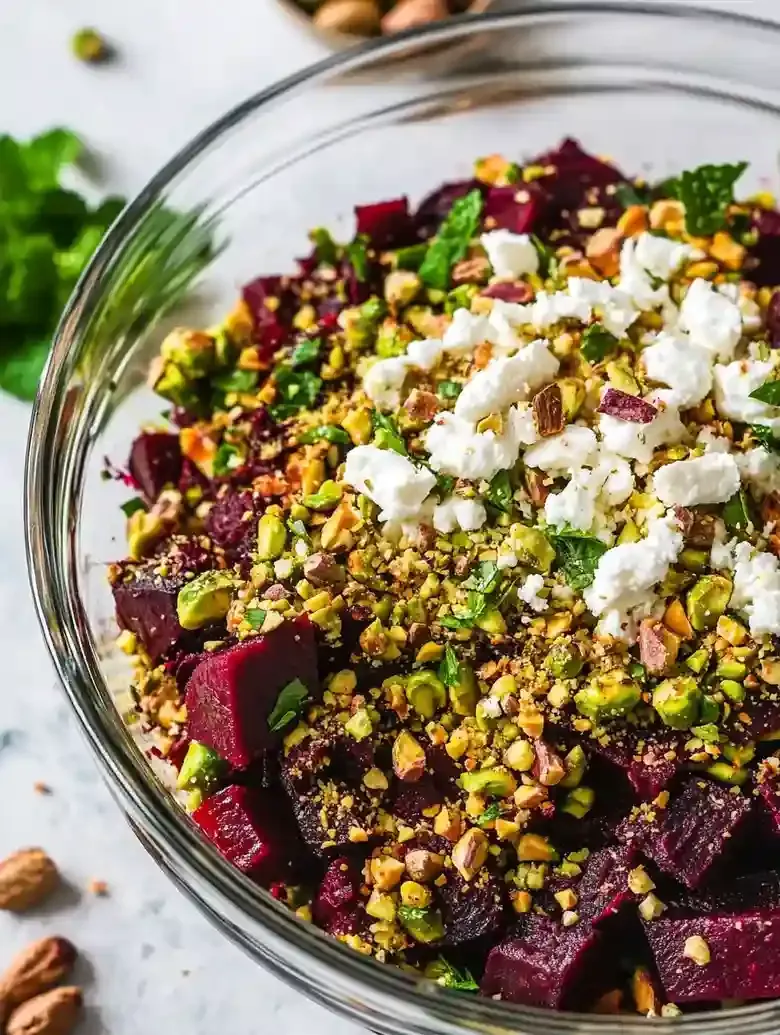 Beet Salad with Feta for Spring Appetizers