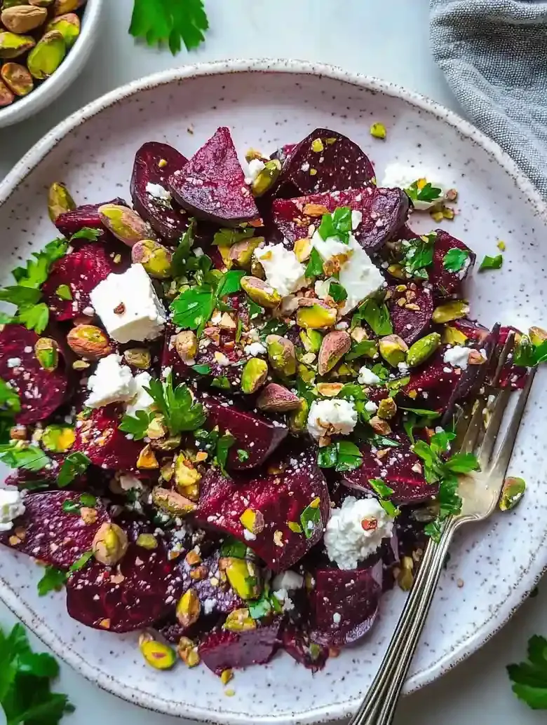 Beet Salad with Feta for Spring Appetizers