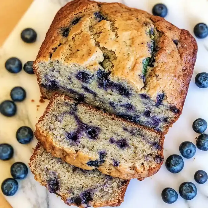 Blueberry Lemon Zucchini Bread