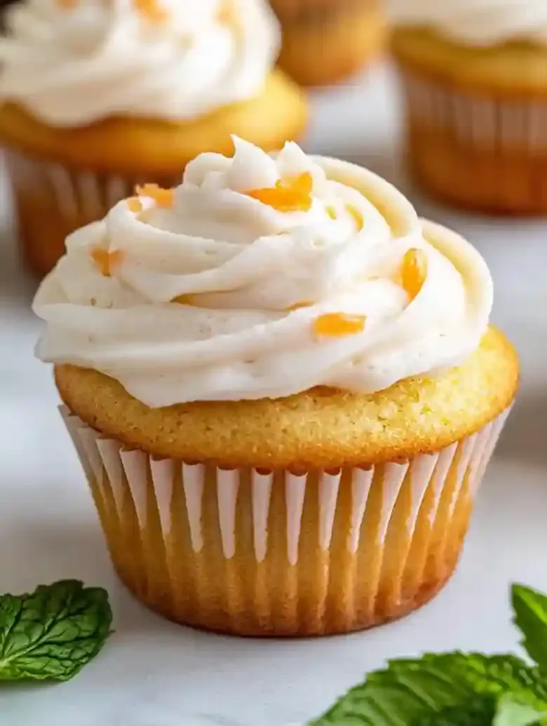 Bright Grapefruit Cupcakes Recipe