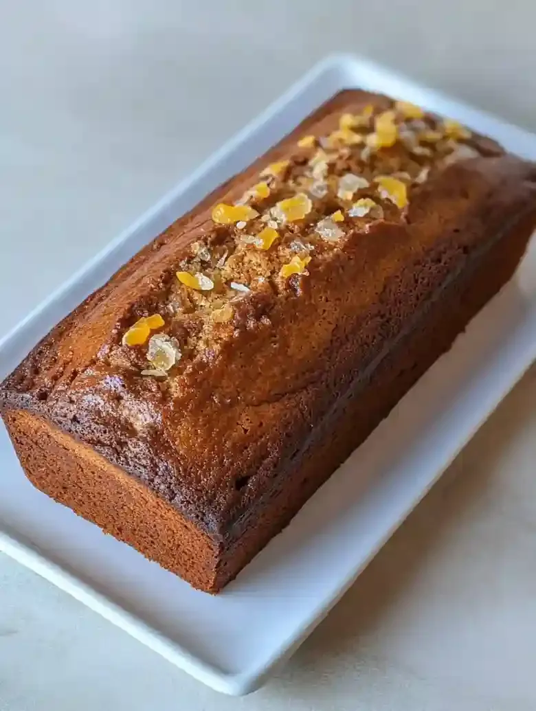 Candied Lemon Pound Cake
