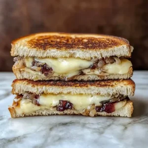 Caramelized Onion Grilled Cheese Sandwich Recipe