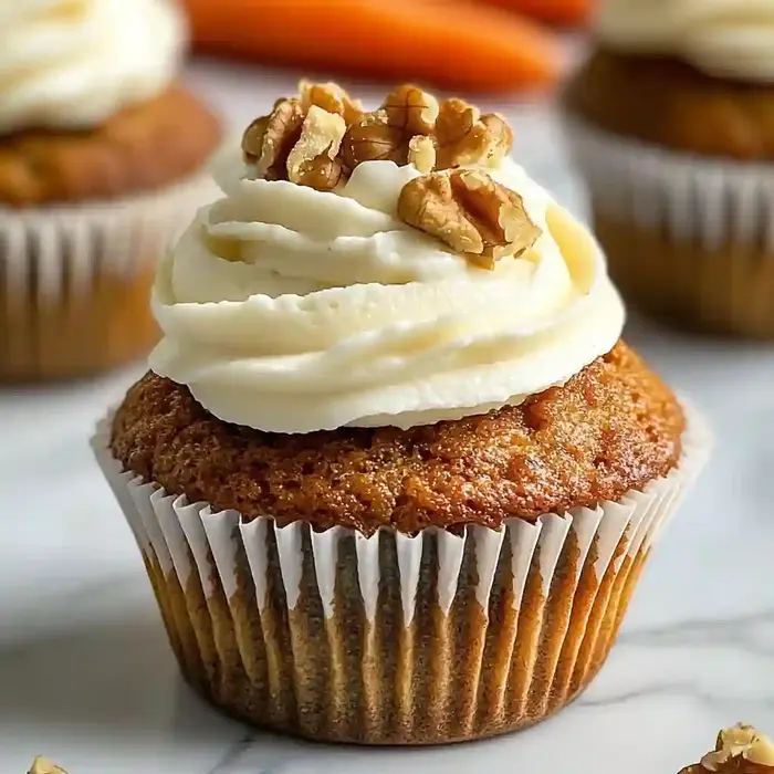 Carrot Cake Cupcakes Cream Cheese Frosting
