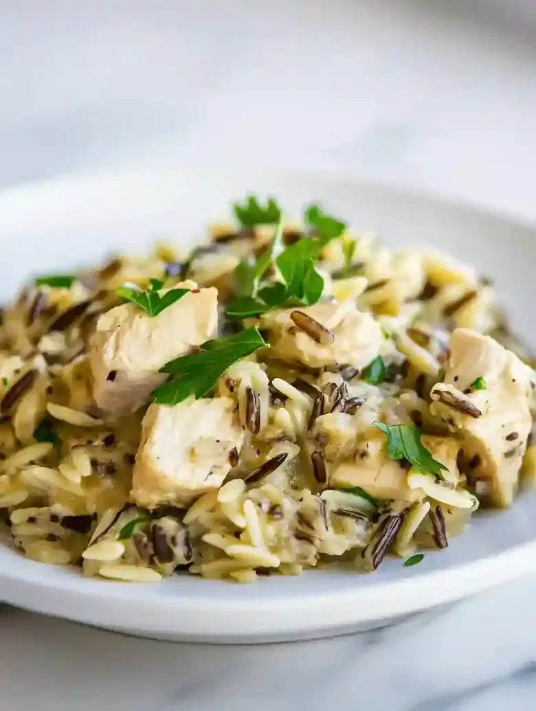 Chicken Wild Rice Casserole for Dinner