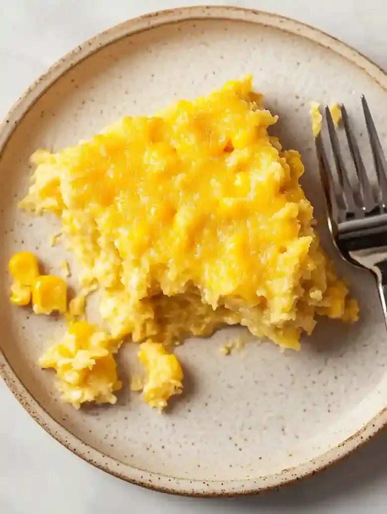 Creamy Greek Yogurt Corn Casserole
