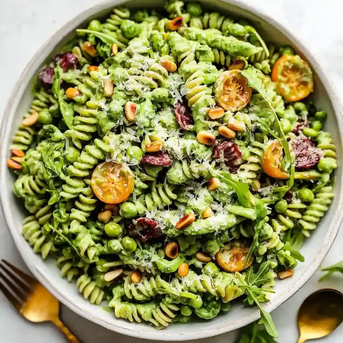 Creamy Green Goddess Pasta Salad
