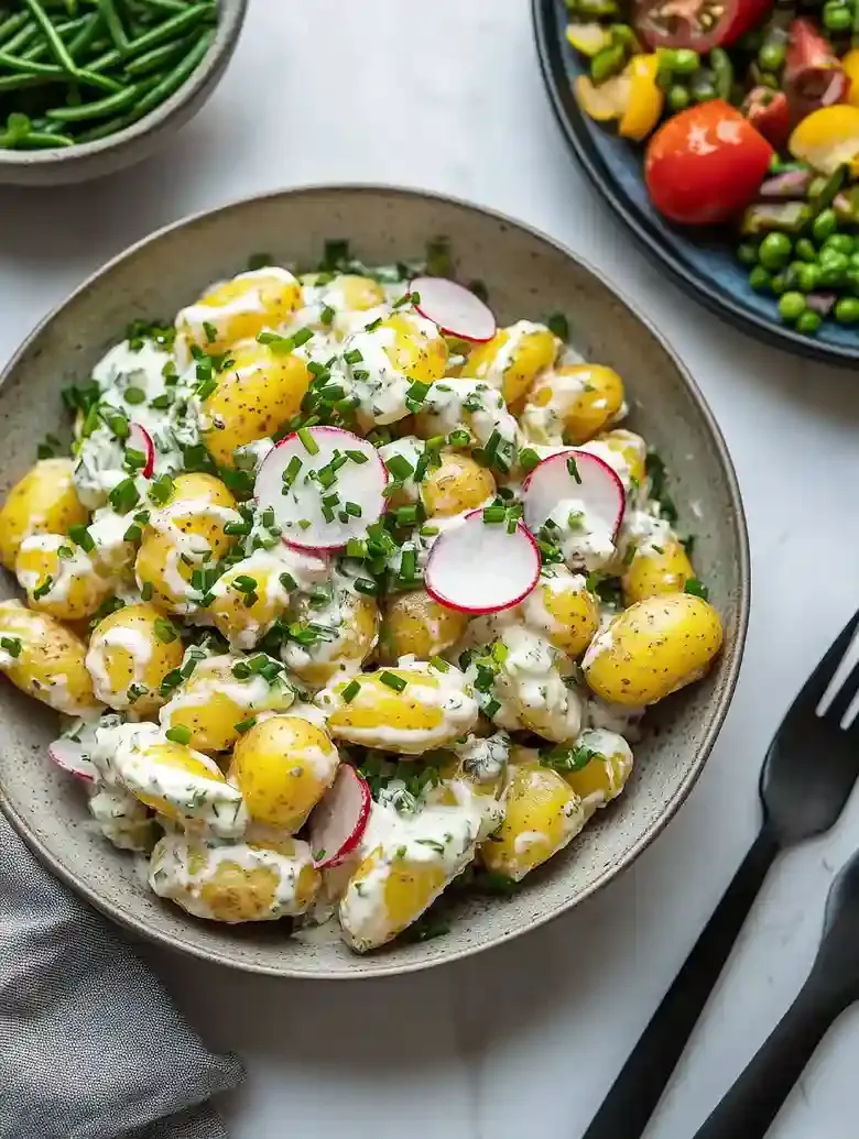 Creamy Horseradish Potato Salad
