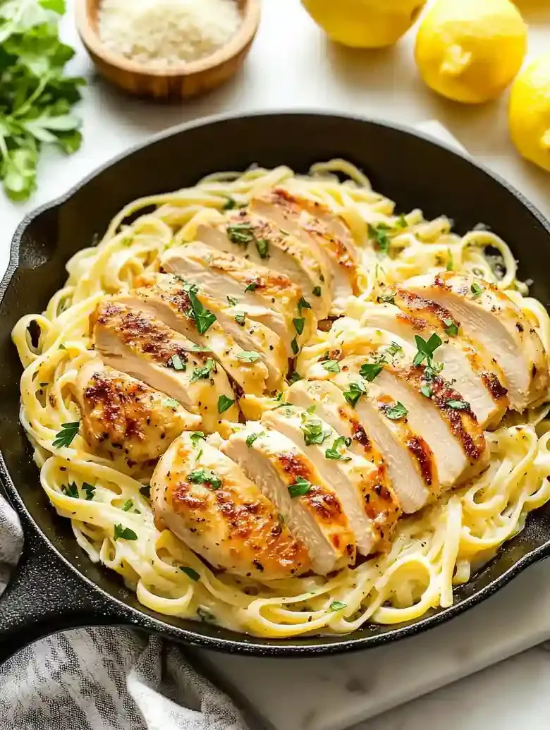 Creamy Lemon Chicken Pasta