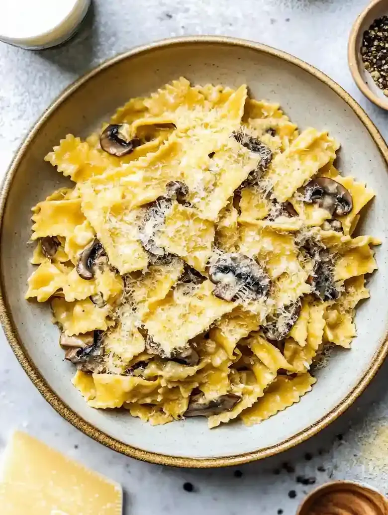 Creamy Miso Mushroom Pasta Recipe