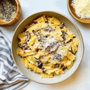 Creamy Miso Mushroom Pasta Recipe