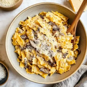 Creamy Miso Mushroom Pasta Recipe