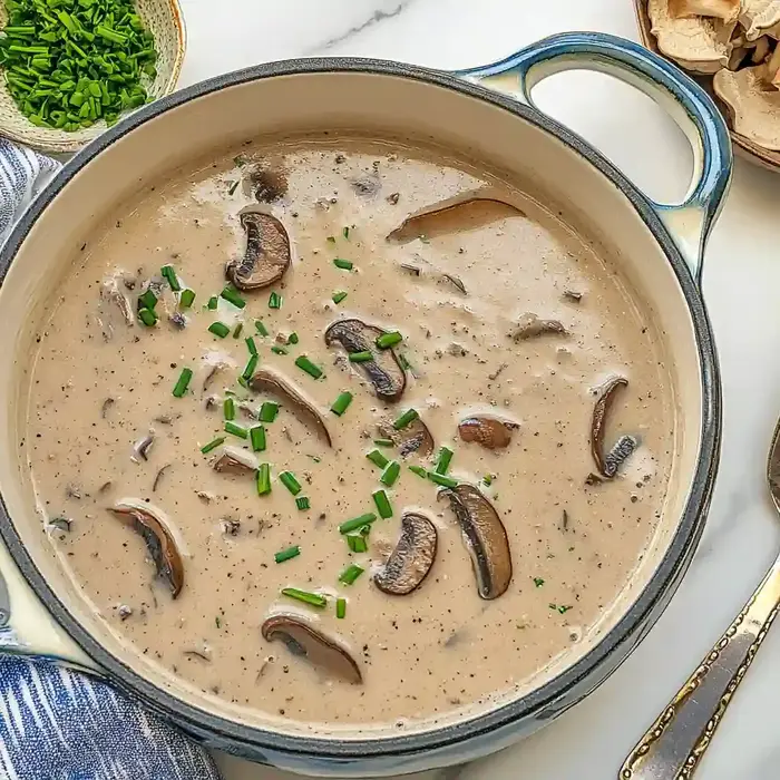 Creamy Mushroom Soup for Cozy Meals