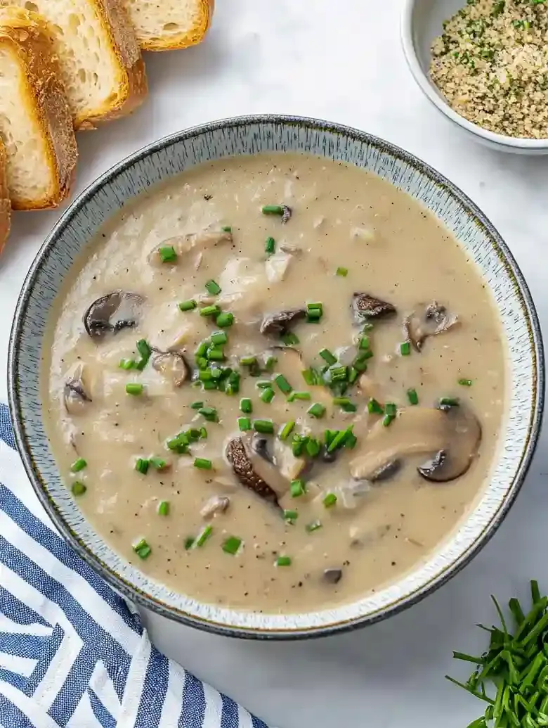 Creamy Mushroom Soup for Cozy Meals