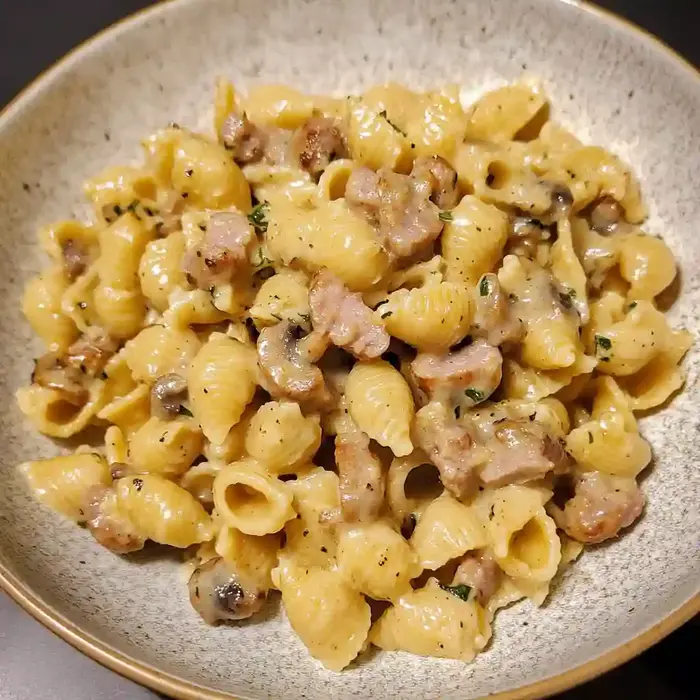 Creamy Sausage and Mushroom Pasta Dish
