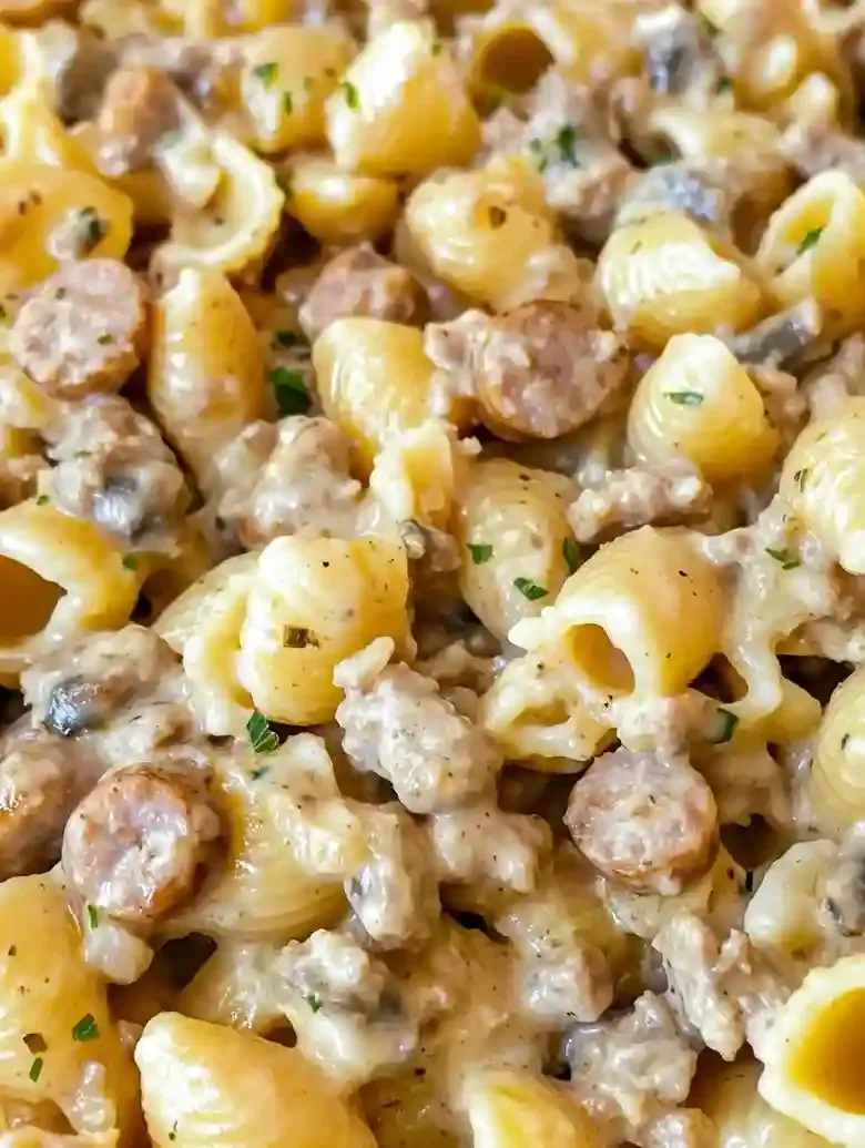 Creamy Sausage and Mushroom Pasta Dish