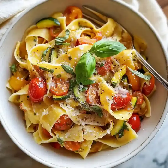 Creamy Vegetable Pasta Primavera