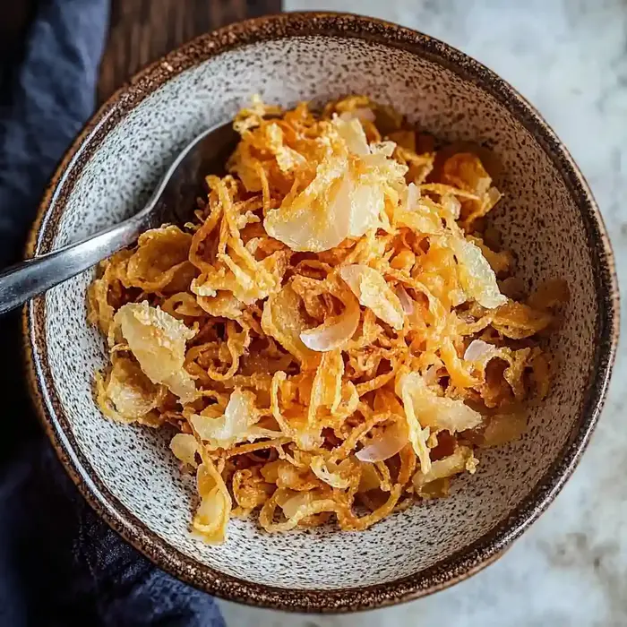 Crispy Fried Shallots Onion Recipes