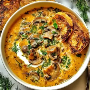 Delicious Hungarian Mushroom Soup Recipe