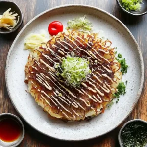Delicious Okonomiyaki Pancake Recipe