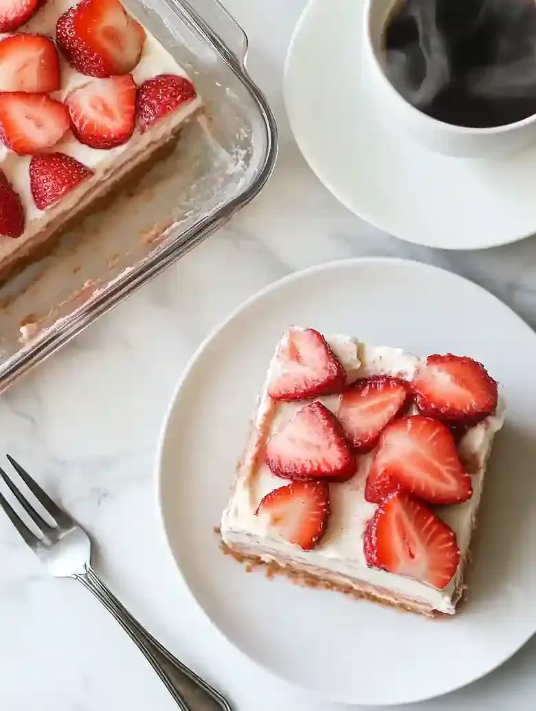 Easy Strawberry Tiramisu Dessert Recipe