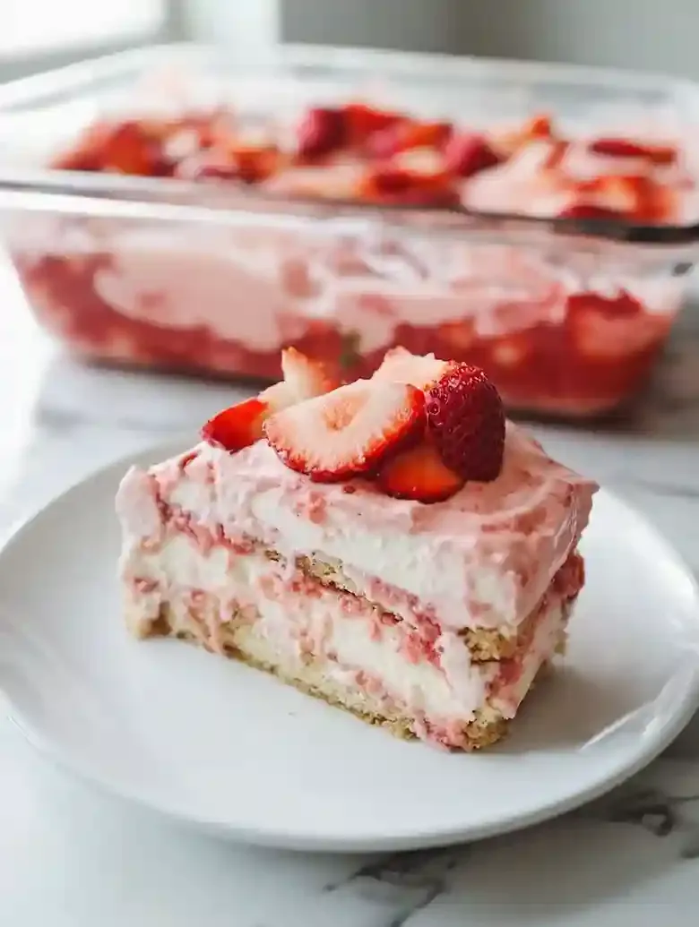 Easy Strawberry Tiramisu Dessert Recipe