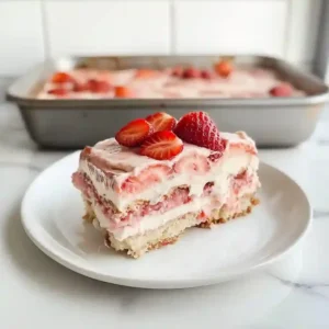 Easy Strawberry Tiramisu Dessert Recipe