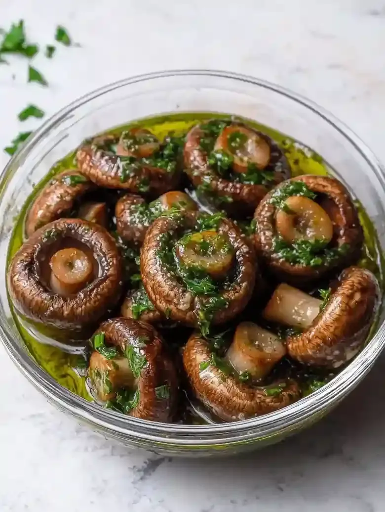 Flavorful Italian Marinated Mushrooms Recipe