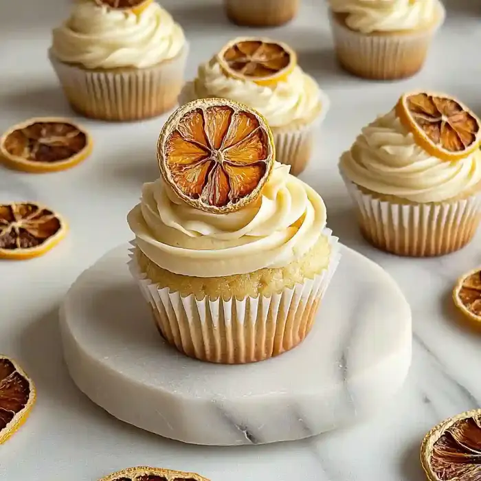 Fluffy Vegan Lemon Cupcakes