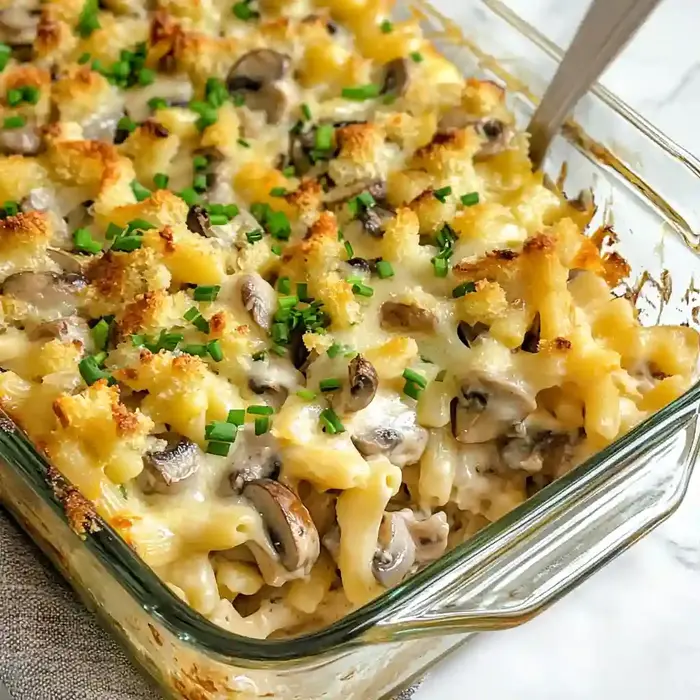 Garlic Mushroom Mac and Cheese Recipe