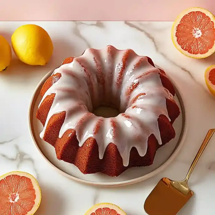 Grapefruit Olive Oil Bundt Cake