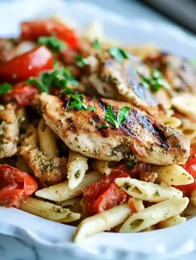 Grilled Chicken with Greek Sauce