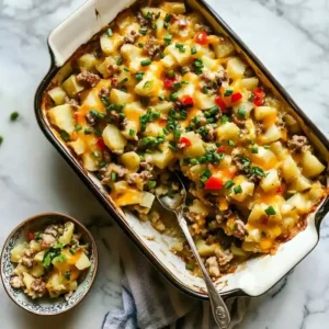 Hearty Breakfast Casserole with Sausage