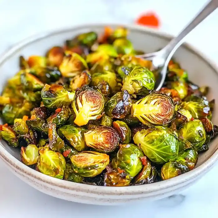 Honey Sriracha Brussels Sprouts