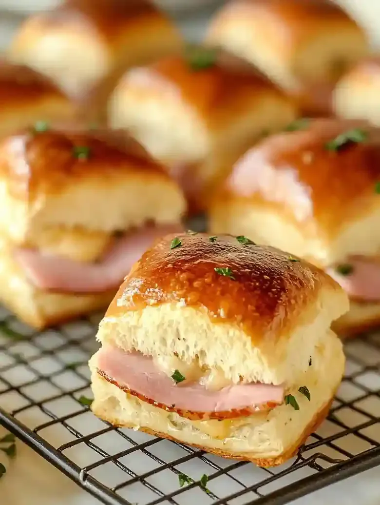 Hot Ham and Cheese Sliders