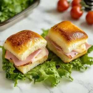 Hot Ham and Cheese Sliders