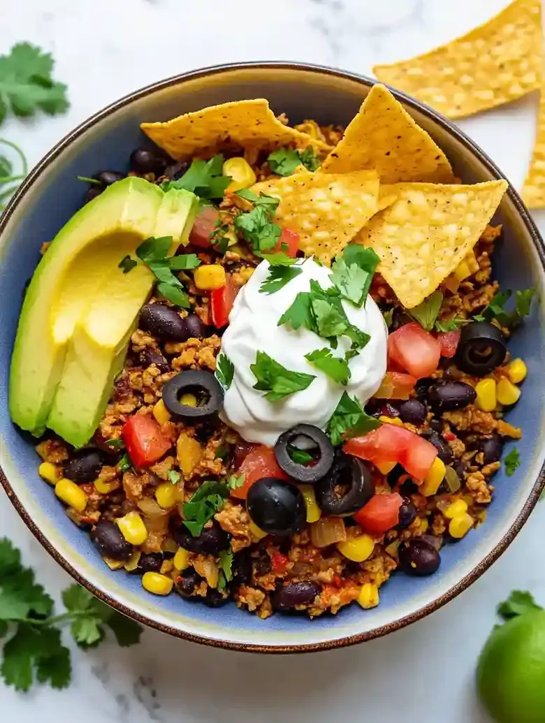Layered Taco Casserole for Family Meals