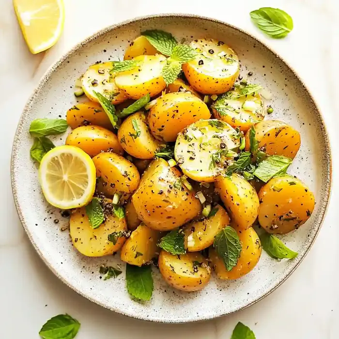 Lemon Herb Potato Salad Recipe