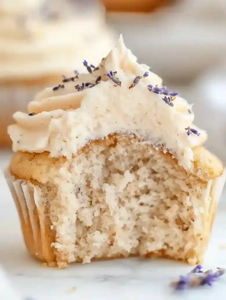 London Fog Cupcakes Creamy Buttercream