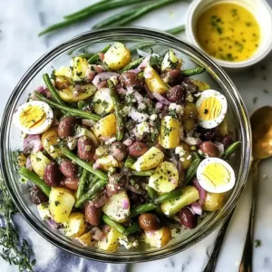 Nicoise potato salad twist