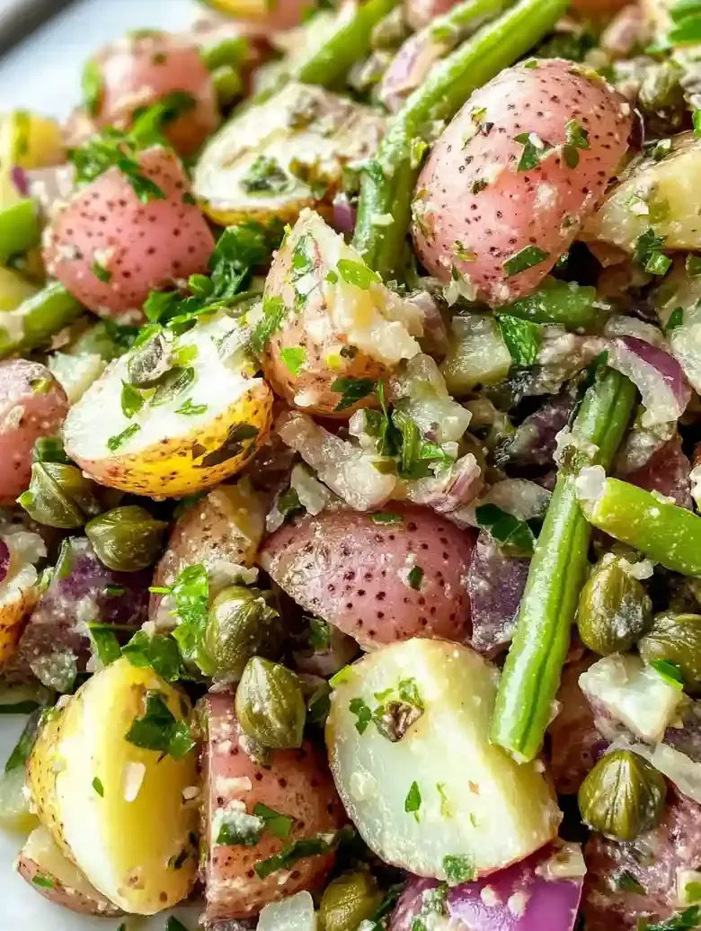 Nicoise potato salad twist