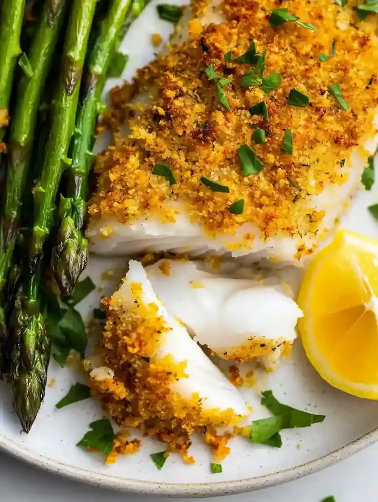 Oven Baked Parmesan Crusted Cod Recipe | Bake it Well