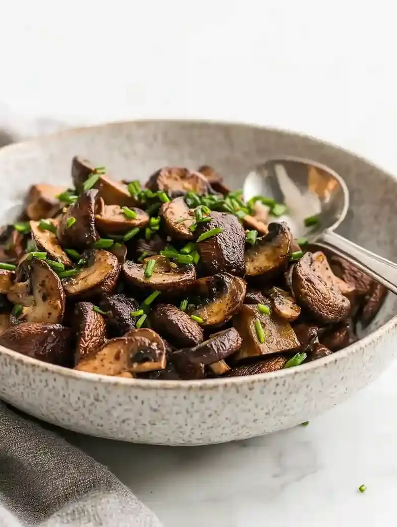 Oven Roasted Balsamic Mushrooms Recipe